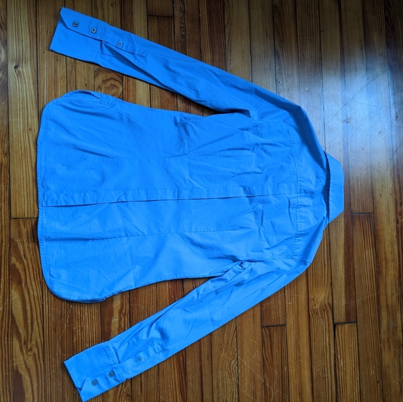 Express Design Studio No iron button up Blouse, M - Picture 5 of 7